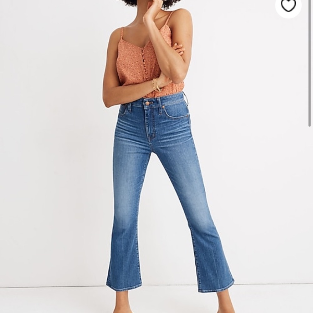Madewell Curvy Cali Demi boot jean